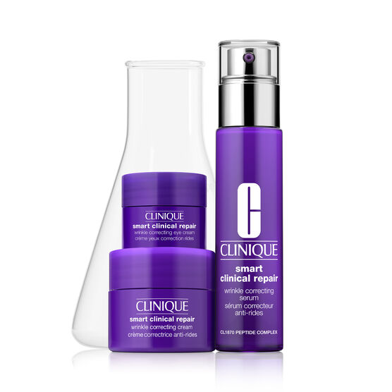 Kit Clinique Smart: Sérum Facial + Mini Creme Facial + Mini Creme para Olhos